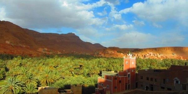 Marokko Stadt Tinerhir