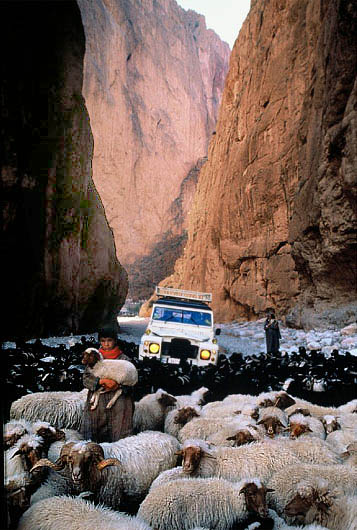 Jeepsafari durch Marokko