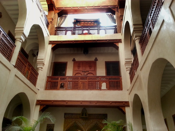 Riad Empfangshalle