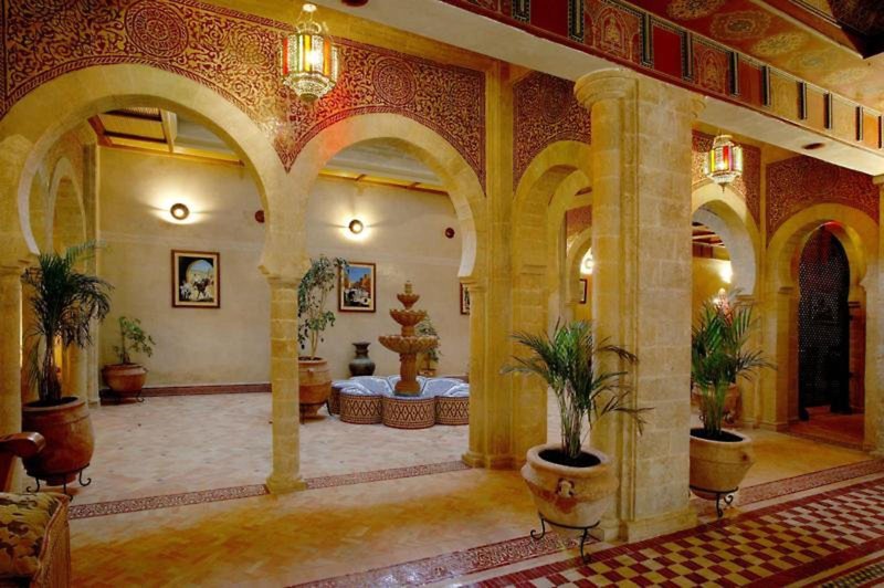 Eingang vom Hotel Riad Momouna