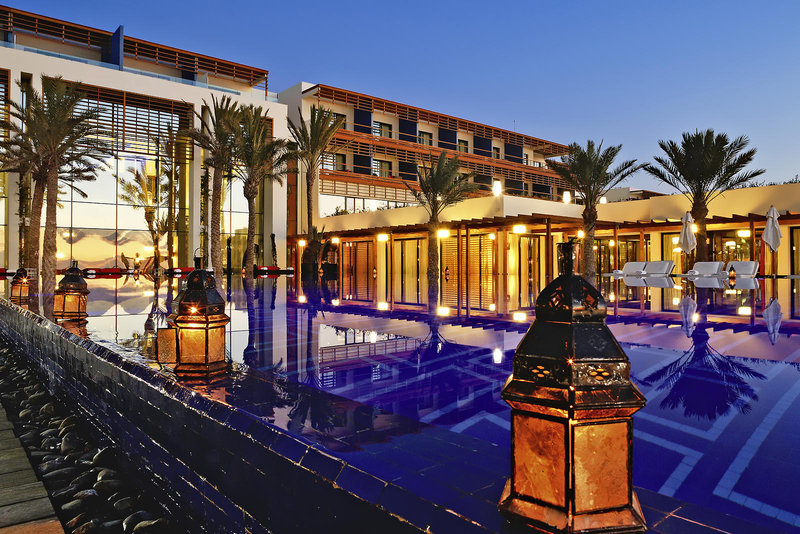 Eingang vom Sofitel Essaouira Mogador Golf & Spa